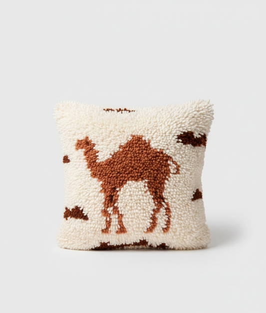 Organic Pillow | Dyed with Walnut Shell & Madder Root