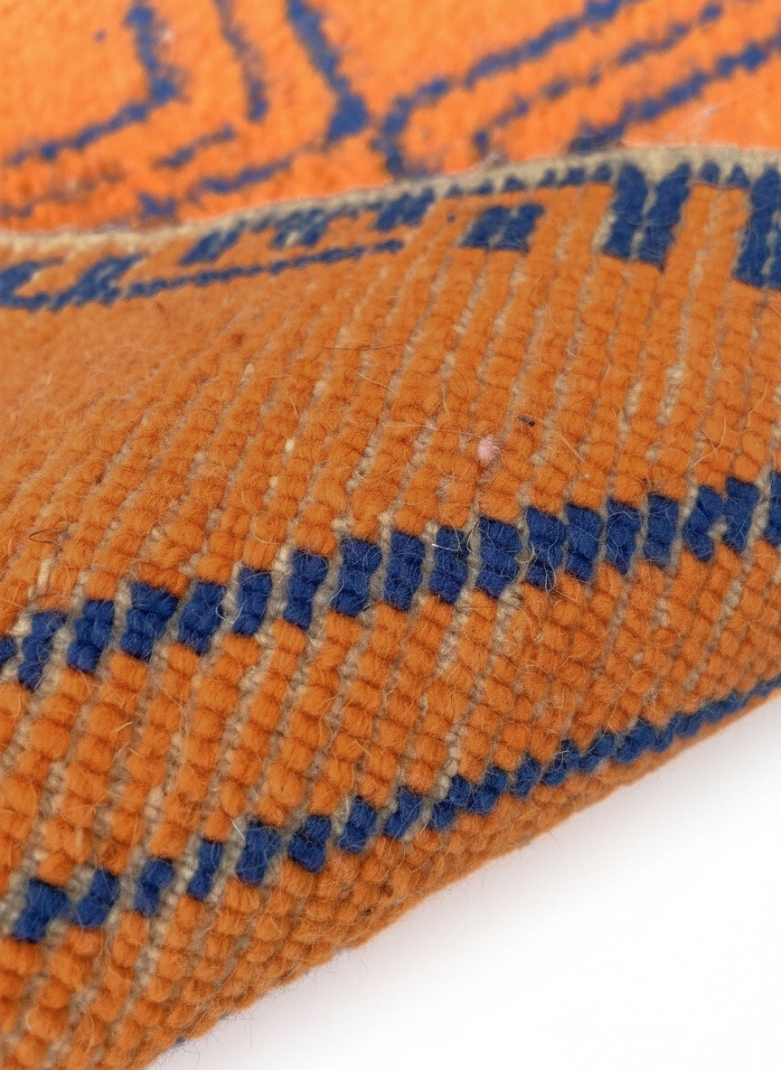 The ‘Indigo Dusk’ Rug: Dyed with Indigo & Henna